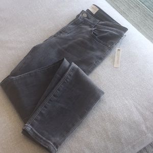 Gray Denim Caslon Skinny Jeans